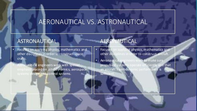 astronautical engineering