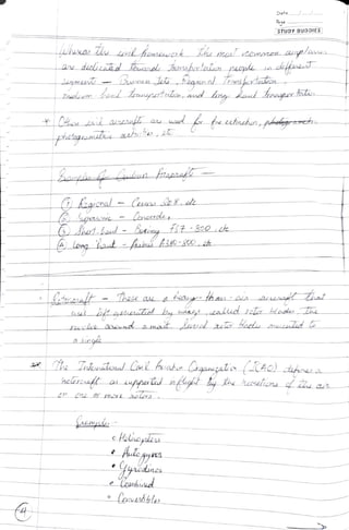 Aerospace engineering - Introduction Notes | PDF