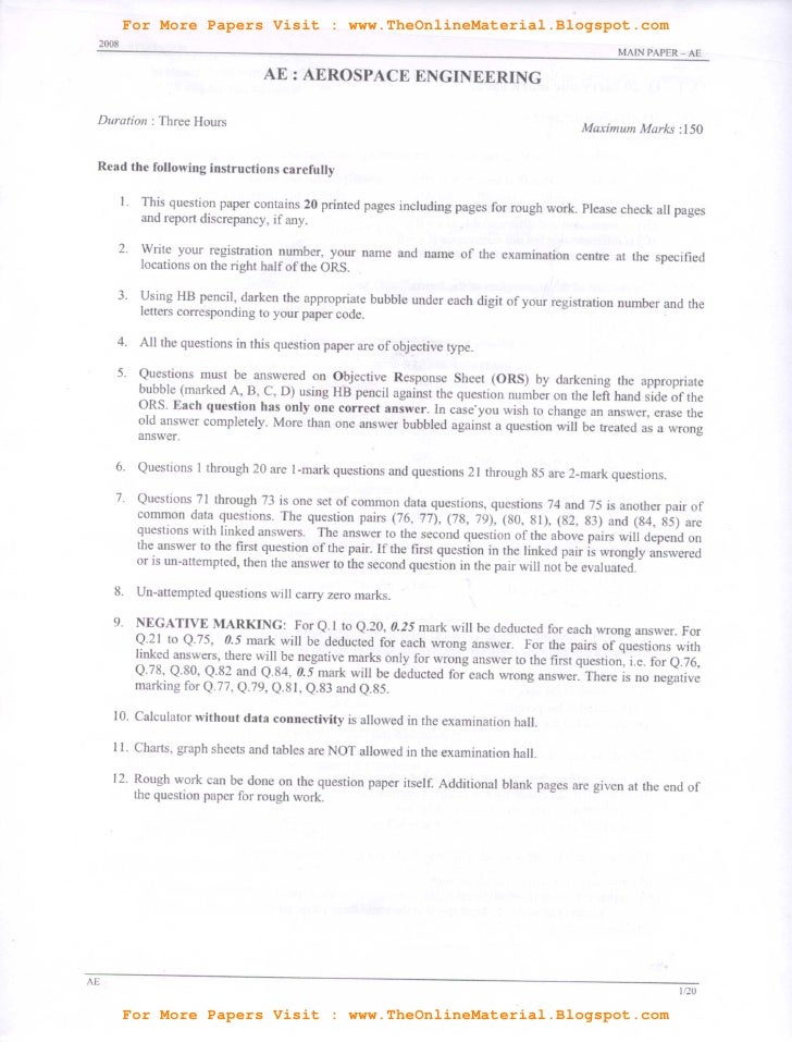 Aerospace essay image