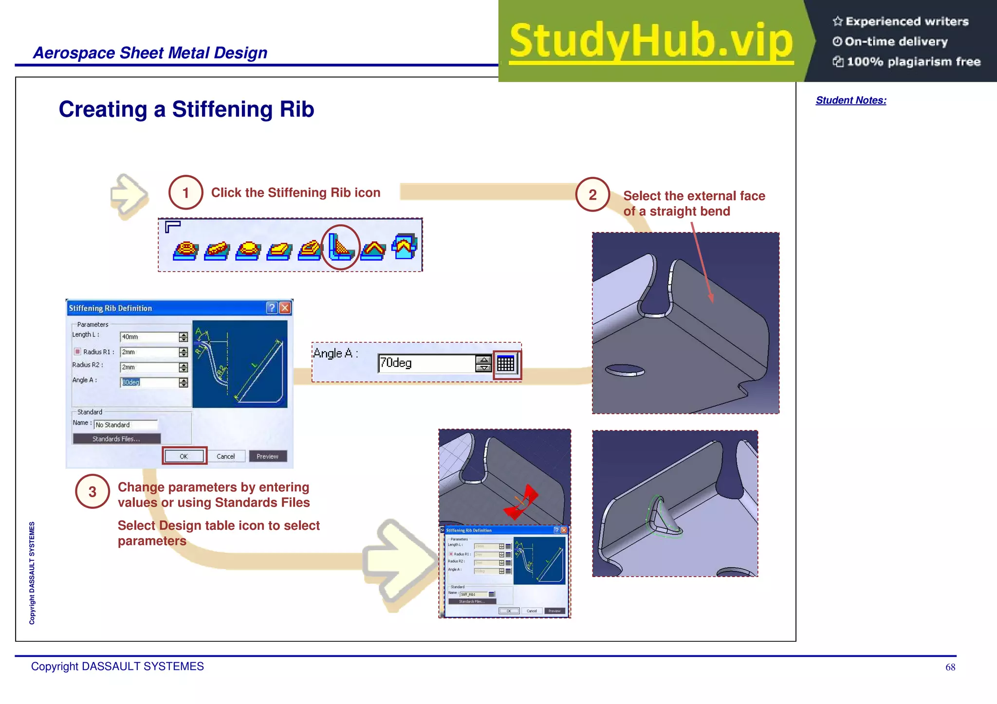 Aerospace Sheet Metal Design CATIA V5 | PDF