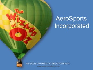 AeroSports Incorporated 