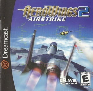 Aerowings 2 air strike crave entertainment inc dreamcast ntsc