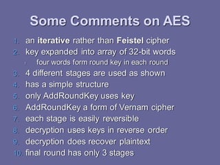 Iterative Aes Aes | PDF
