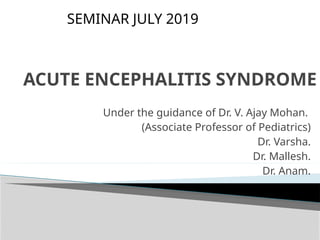 AES acute encephalitis syndrome ppt 1.pptx