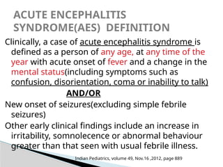 AES acute encephalitis syndrome ppt 1.pptx