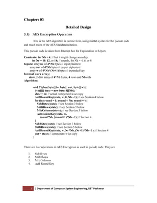 Aes 128 192_256_bits_project_report | PDF