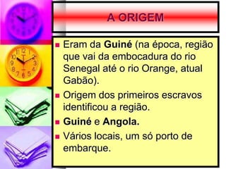 A VIAGEMOntem a Serra Leoa, A guerra, a caça ao leão,O sono dormindo à toa,Sob as tendas da amplidãoHoje... O porão negro, fundo,Infecto, apertado, imundo,Tendo a peste por jaguar...E o sono sempre cortadoPelo arranco de um finadoE o baque de um corpo ao mar...(Castro Alves, “Navio Negreiro”)