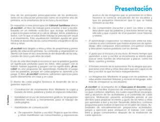 ¡A escribir! actividades de iniciación a la escritura | PDF