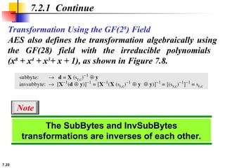 Adnaved encryption standrad slides(aes).ppt