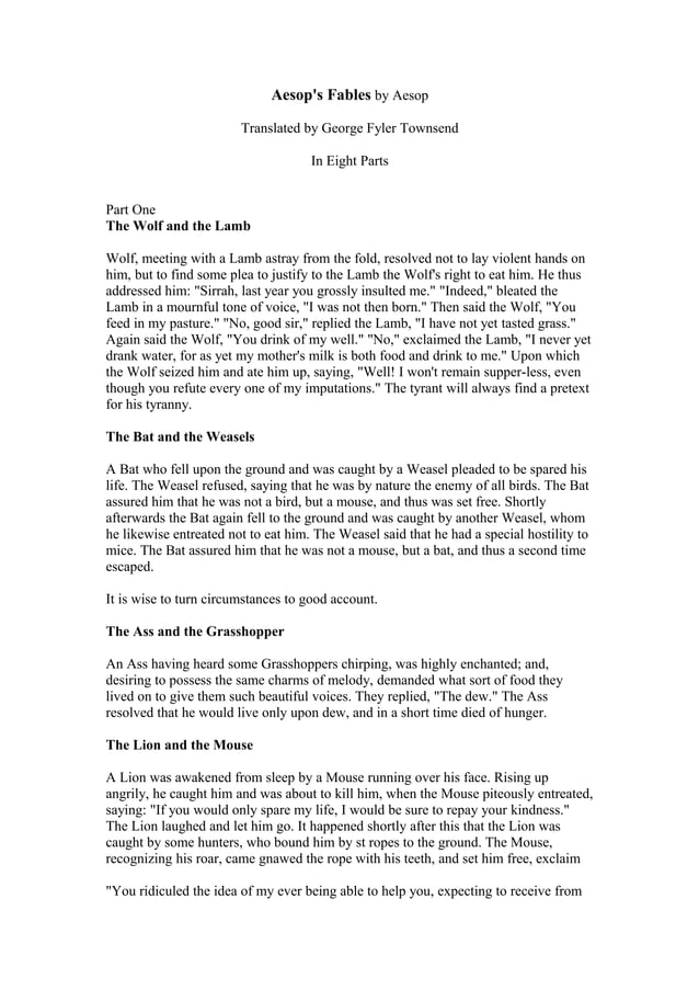 CLASSIC SHORT STORIES 1 | DOC | Birds | Pets