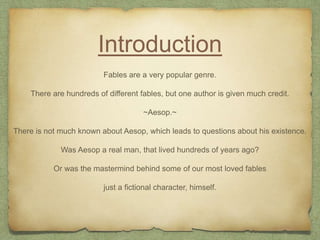 Aesop WebQuest PowerPoint | PPT