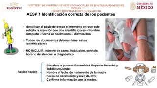 Acciones Esenciales Para la Seguridad del paciente (AESP) | PPTX