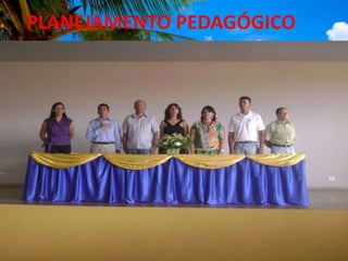 PLANEJAMENTO PEDAGÓGICO<br />