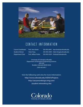 Aes Senior Design Brochure