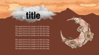 The quick brown fox jumps over the lazy dog.
The quick brown fox jumps over the lazy dog.
The quick brown fox jumps over the lazy dog.
The quick brown fox jumps over the lazy dog.
The quick brown fox jumps over the lazy dog.
The quick brown fox jumps over the lazy dog.
The quick brown fox jumps over the lazy dog.
The quick brown fox jumps over the lazy dog.
The quick brown fox jumps over the lazy dog.
The quick brown fox jumps over the lazy dog.
title
 
