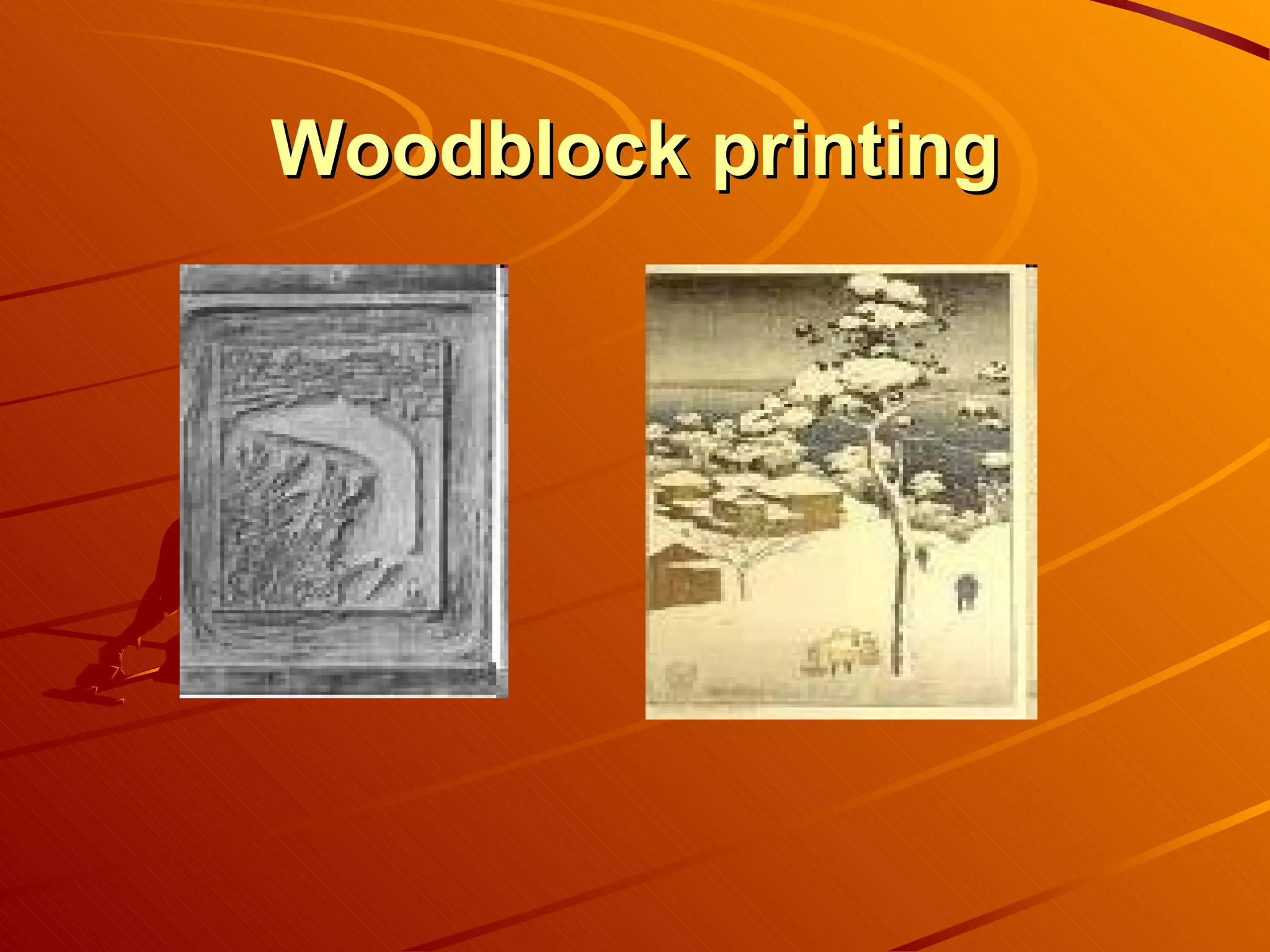 Woodblock printing