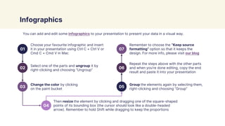 aesthetic infographics slidego here is where this template begins | PPT