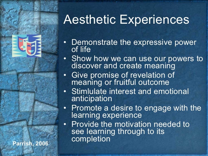 dewey aesthetic experience dewey aesthetic experience