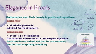Elegant Math Aesthetics in Mathematics: The beauty of numbers , patterns and ...