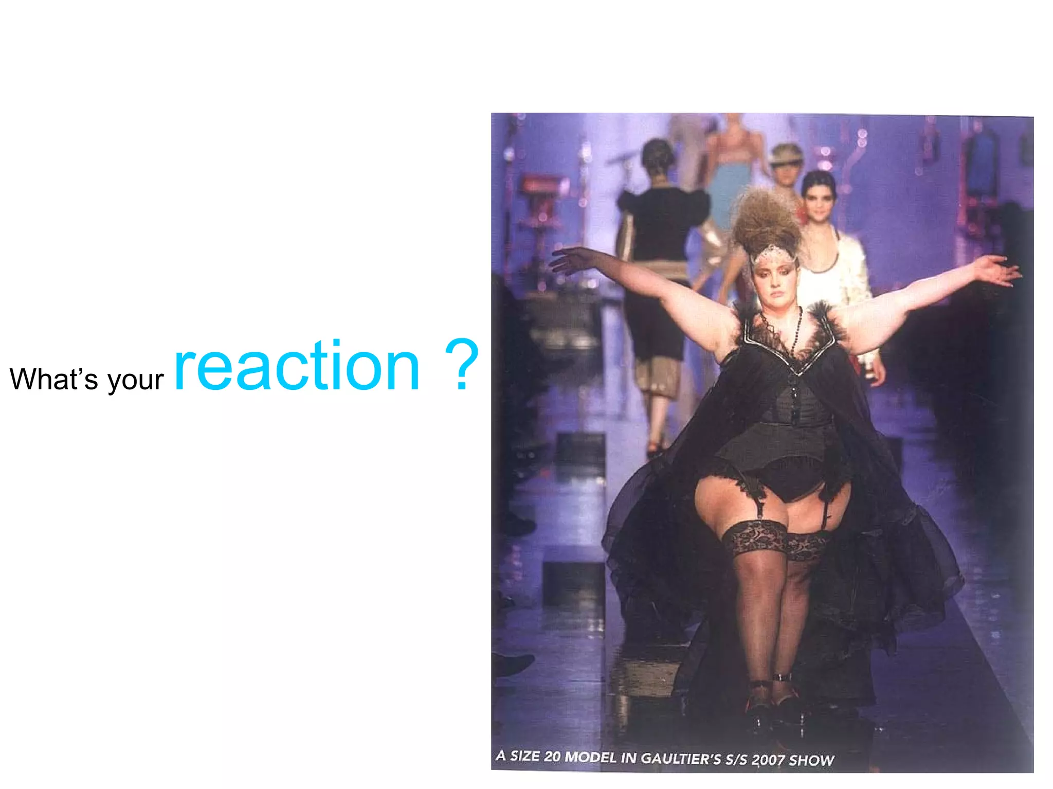 What’s your   reaction ?
 