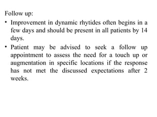Dynamic Rhytides AESTHETIC USES OF BOTULINUM TOXIN 2.pptx