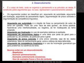 A estrutura do texto dissertativo | PDF