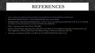 Doctor Malfec AETCOM DR BHAVIKA.pptx (Autonomy &Non-maleficence) | PPTX