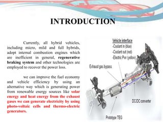 HYBRID CHARGING SYSTEM FOR AUTOMOBILES PPTX
