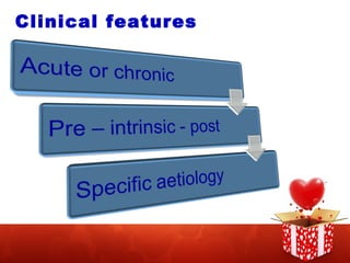 Clinical features 
