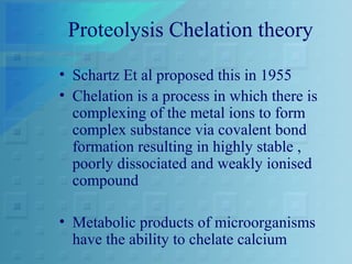 Aetiopathology & classification of caries | PPT
