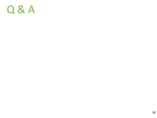 Q&A




      Aetna Inc.   20
 