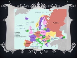 MAPA DA EUROPA
 