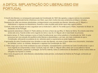 A europa industrial no século xix e portugal na segunda metade do ...
