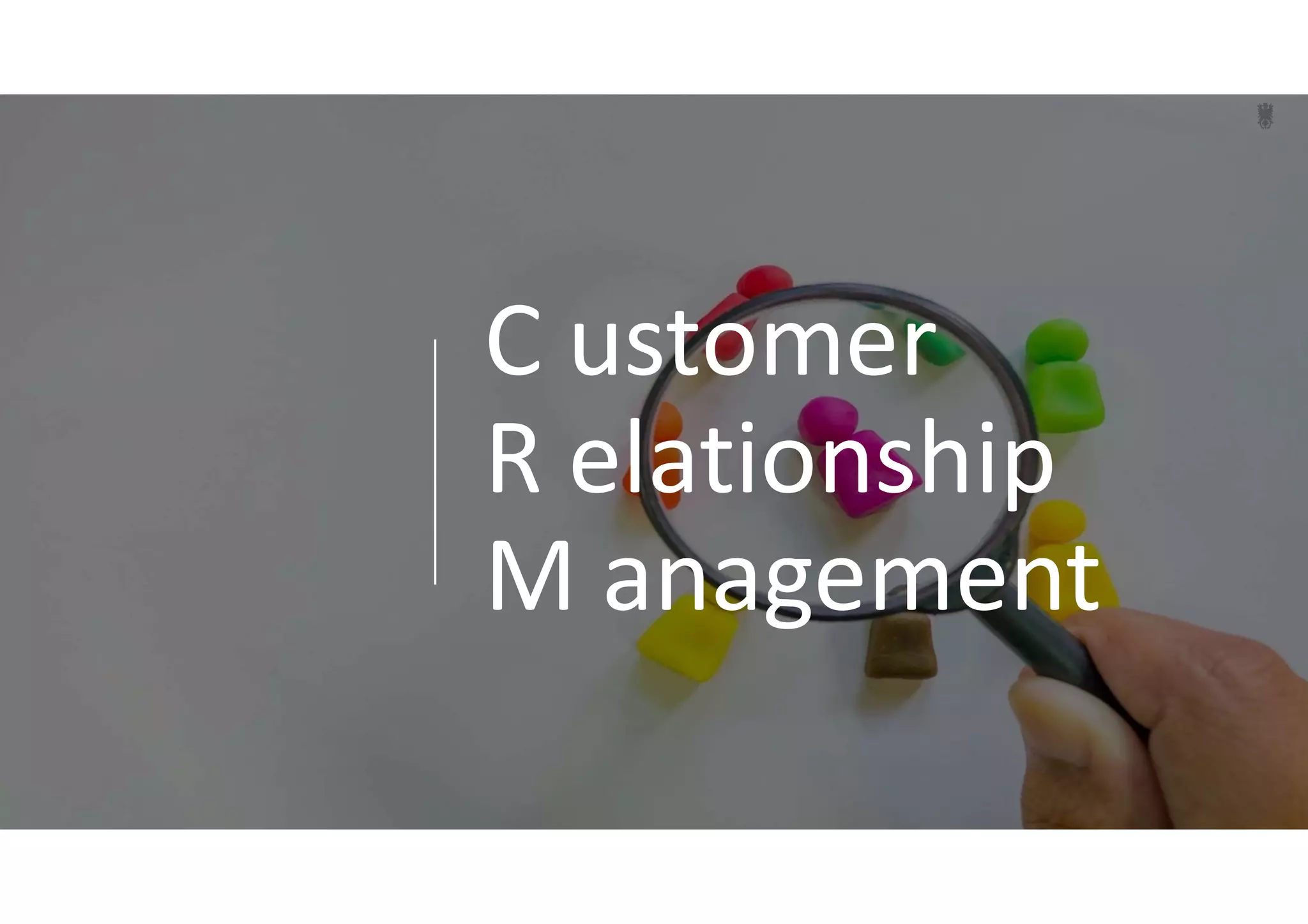 Ungerboeck Software
C ustomer
R elationship
M anagement
 