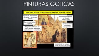 PINTURAS GOTICAS
 