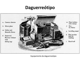 Daguerreótipo
Equipamento da daguerreotipia
 