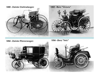 A evolução da Mercedes-Benz!