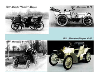 A evolução da Mercedes-Benz!