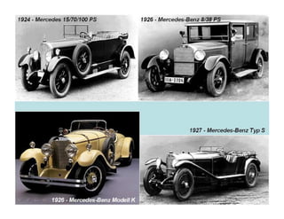 A evolução da Mercedes-Benz!