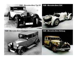 A evolução da Mercedes-Benz!