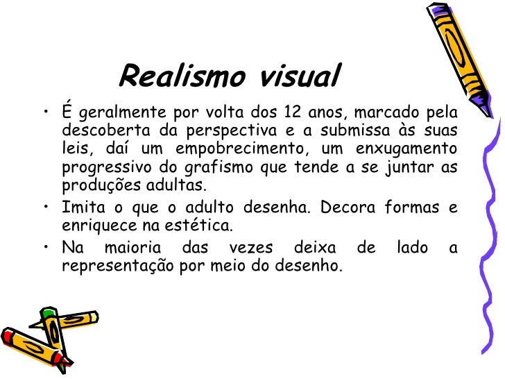 Resultado de imagem para realismo visual