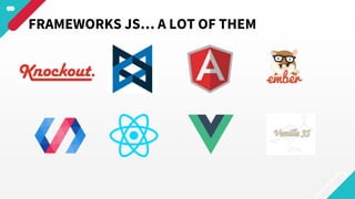 FRAMEWORKS JS… A LOT OF THEM
 