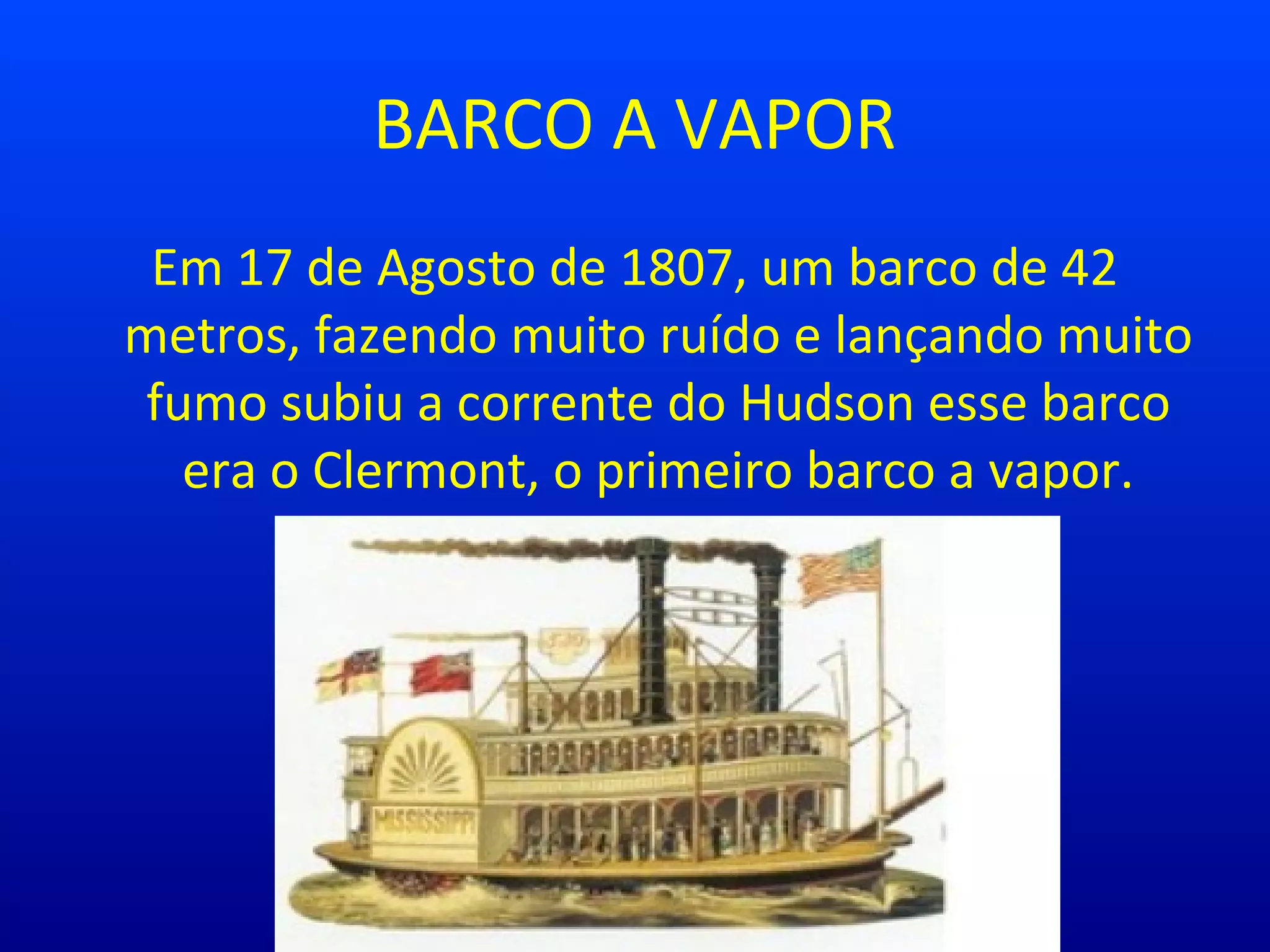 A evolução dos barcos | PPT