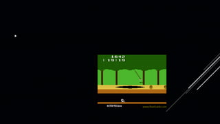  Desenvolvido por David Crane em 1982, foi o pioneiro em permitir ao
personagem pular, correr e ter uma visão lateral, denominada de
plataforma.
 