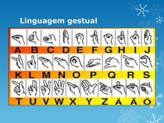 Linguagem gestual

 