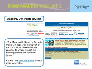 Pay With Points | PPT