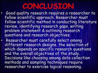 Steps in Social science Research | PPTX