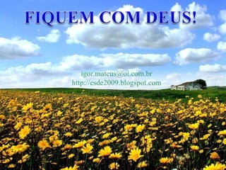 [email_address] http://esde2009.blogspot.com 