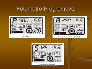 Fotômetro Programável
 
