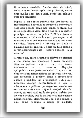 A Extensão de Autonegação -Thomas Manton
